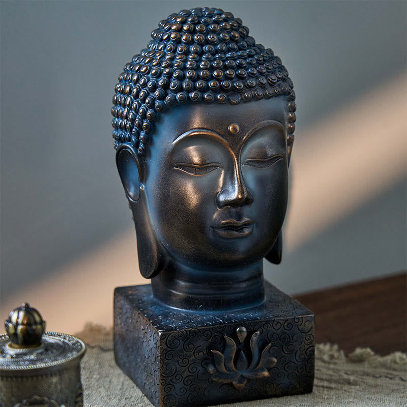 Buddha Stones Tybetański Budda Błogosławieństwo Medytacja Dekoracja
