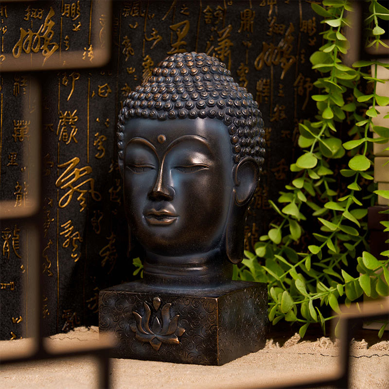 Buddha Stones Tybetański Budda Błogosławieństwo Medytacja Dekoracja - image 1