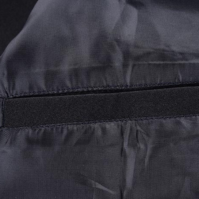 Buddha Stones Smok Haft Żaba-guzik Poliester Męska Kurtka Koszula Odzież Z Kieszeniami - image 15