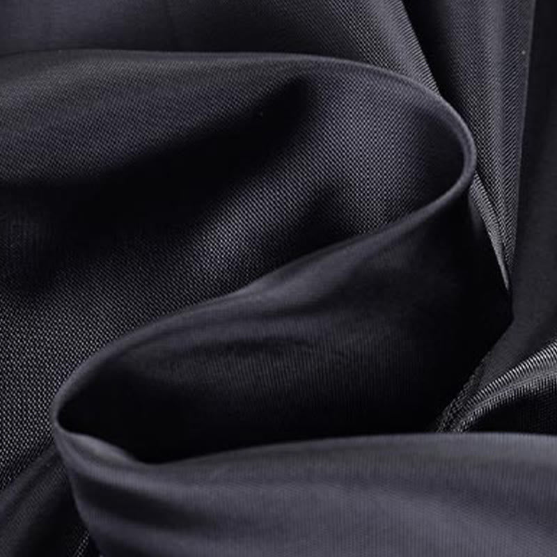 Buddha Stones Smok Haft Żaba-guzik Poliester Męska Kurtka Koszula Odzież Z Kieszeniami - image 14