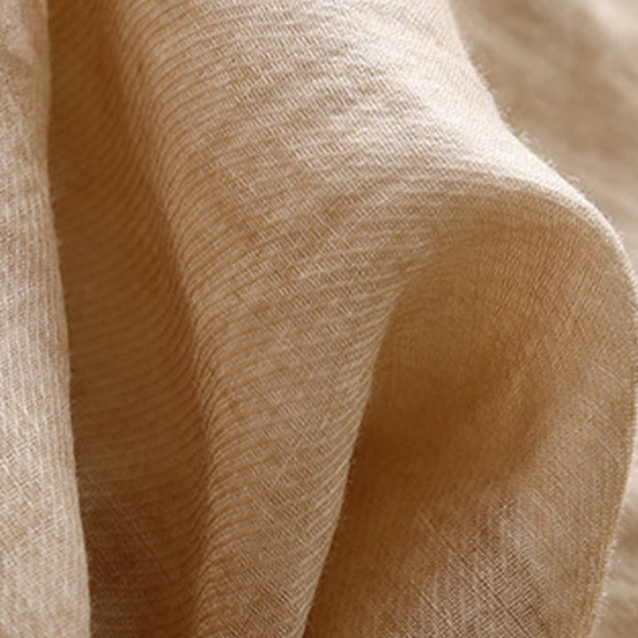 Buddha Stones Okrągły Dekolt Casual Bluzka Haft Długi Rękaw Koszula Bawełniana Lniana Top Koszule Damskie - image 15