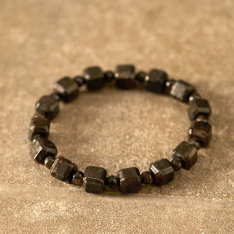 Bransoletka transformacyjna z Buddha Stones Astrofyllite