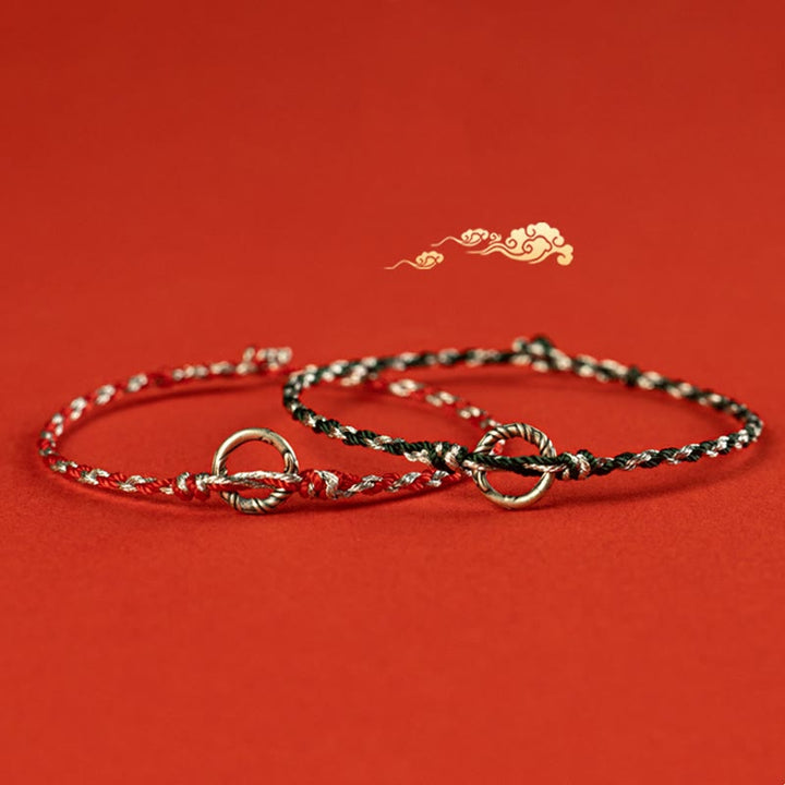 Bransoletka z zapięciem Peace Buckle Luck z Buddha Stones próby 925 - image 0