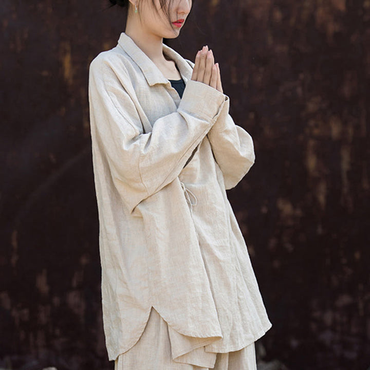 Buddha Stones Medytacja Ramie Bawełniana Odzież - Bielizna - US4-12, UK/AU8-16, EU36-44 (F) - image 0