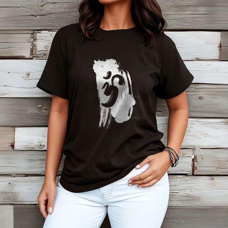 Koszulka z nadrukiem OM Ink z Buddha Stones - image 2