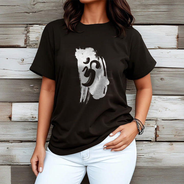 Koszulka z nadrukiem OM Ink z Buddha Stones - image 2