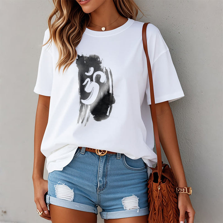 Koszulka z nadrukiem OM Ink z Buddha Stones - image 7