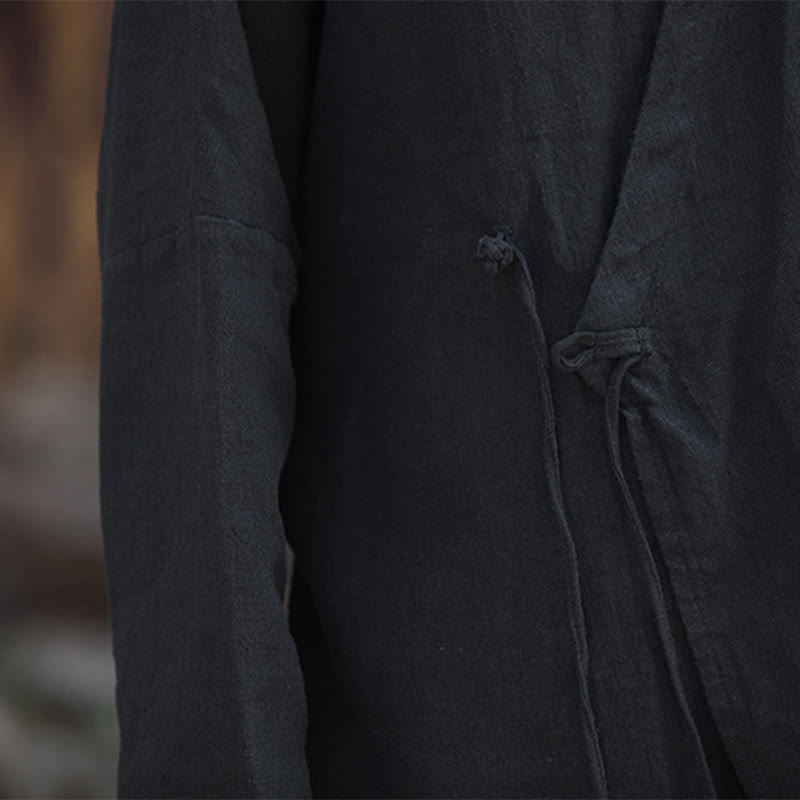 Buddha Stones Medytacja Ramie Bawełniana Odzież