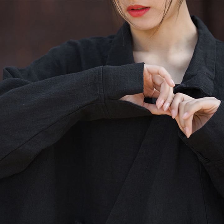 Buddha Stones Medytacja Ramie Bawełniana Odzież - image 17