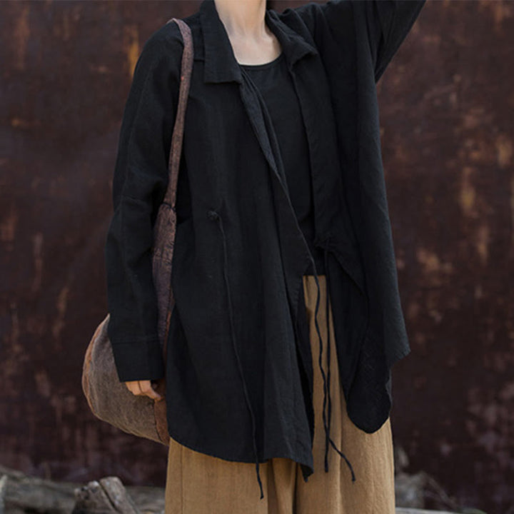 Buddha Stones Medytacja Ramie Bawełniana Odzież - image 24