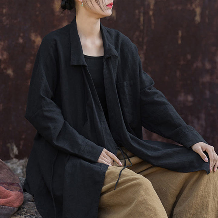 Buddha Stones Medytacja Ramie Bawełniana Odzież