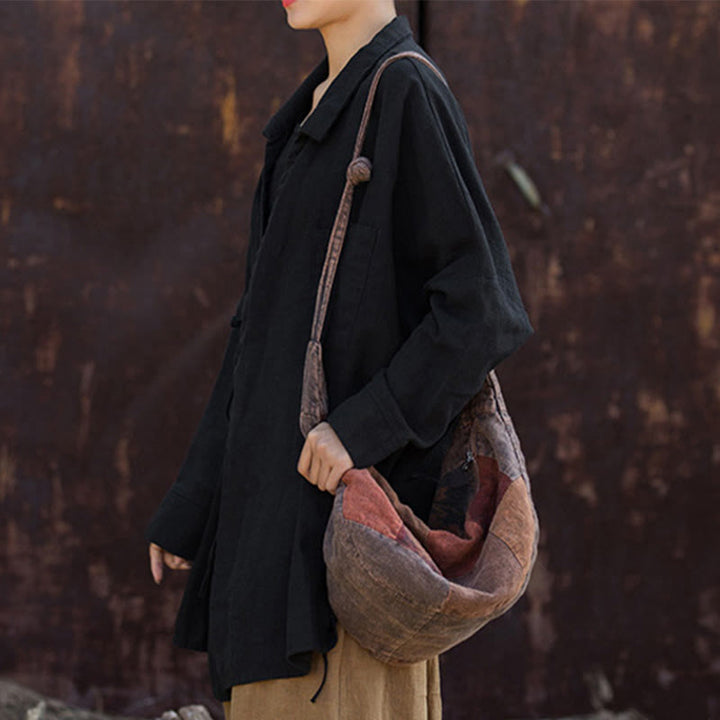 Buddha Stones Medytacja Ramie Bawełniana Odzież - image 25