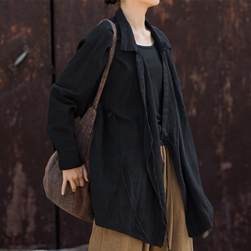 Buddha Stones Medytacja Ramie Bawełniana Odzież