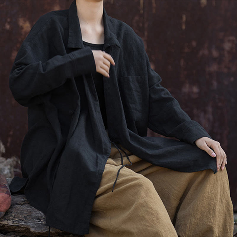 Buddha Stones Medytacja Ramie Bawełniana Odzież - image 28