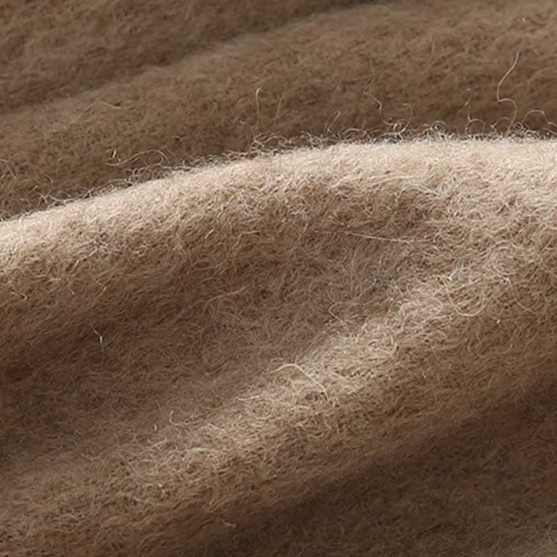 Szal z wełny z Buddha Stones , haftowany frędzel z begonią, zimowy, przytulny szalik podróżny - image 5