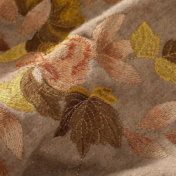 Szal z wełny Buddha Stones Kamienie Weiyang Haft Kwiatowy Tassel Zimowy Przytulny Szalik Podróżny Otulacz - image 3