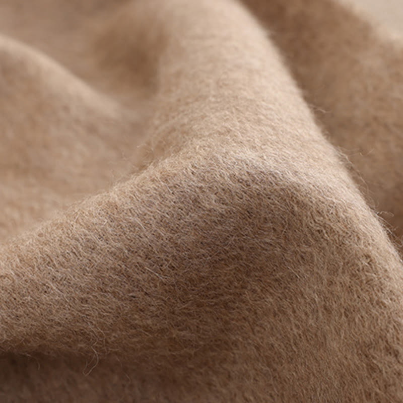 Szal z wełny z Buddha Stones , czerwony kwiat, złote cekiny, haft, frędzle, zimowy, przytulny szalik podróżny - image 8