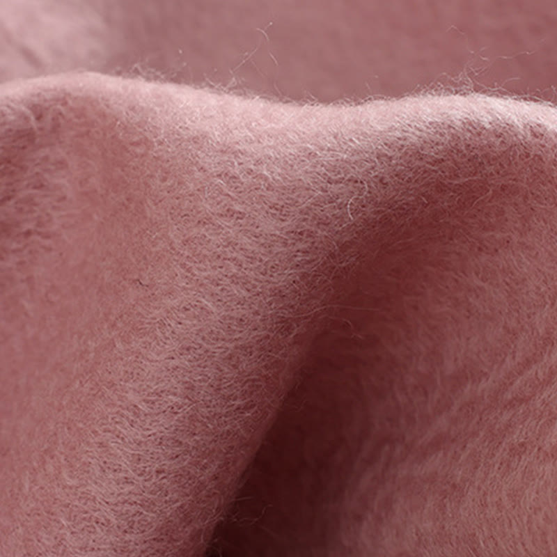 Szal z wełny z Buddha Stones, duży kwiat, cekiny, haft, frędzle, zimowy, przytulny szalik podróżny - image 9