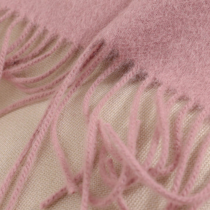 Szal z wełny z Buddha Stones, duży kwiat, cekiny, haft, frędzle, zimowy, przytulny szalik podróżny - image 11