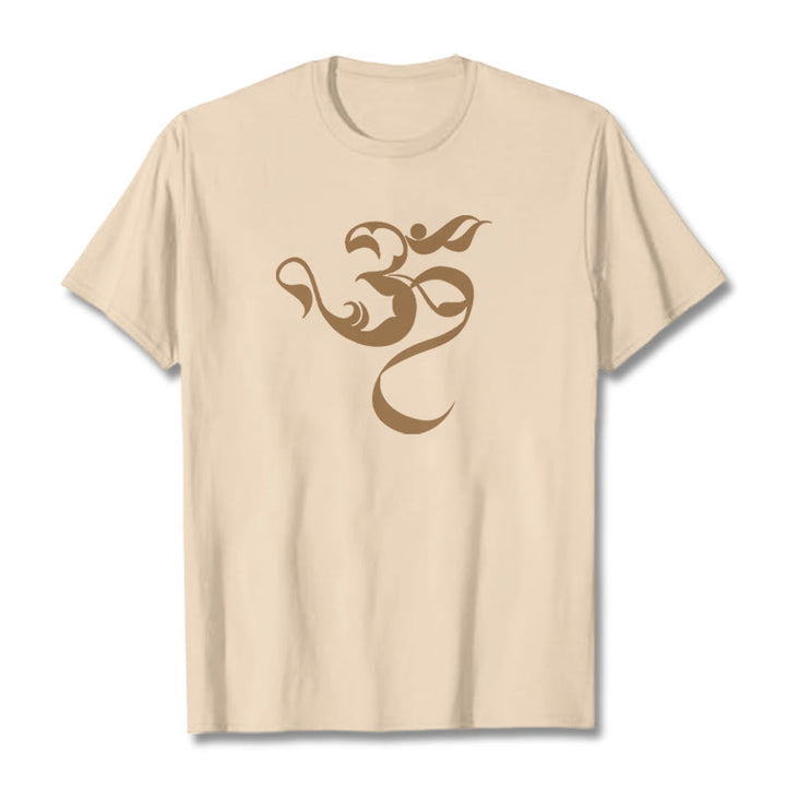 Koszulka z nadrukiem Buddha Stones Om Figura Projekt Bawełny T-shirt - For - 2XL - image 11