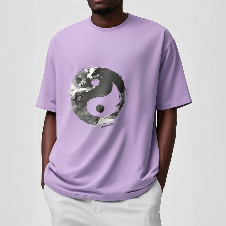 Koszulka z bawełny Buddha Stones Yin Yang - image 17
