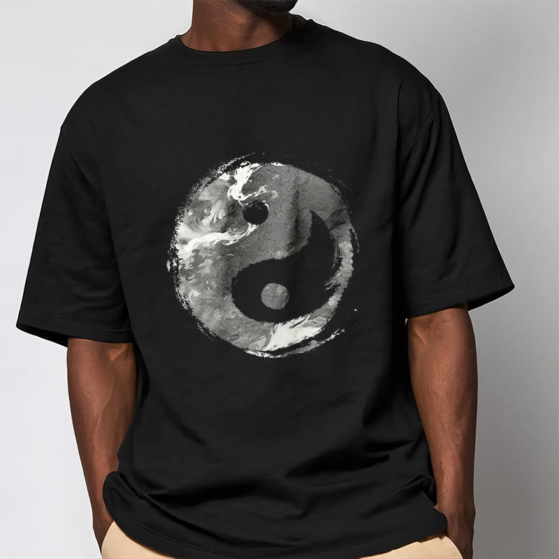 Koszulka z bawełny Buddha Stones Yin Yang - image 7