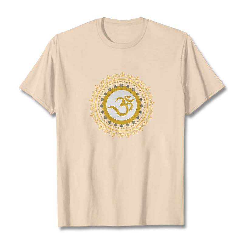 Koszulka z nadrukiem Buddha Stones Om Mandala Wzór Bawełna T-shirt - For - 2XL - image 13