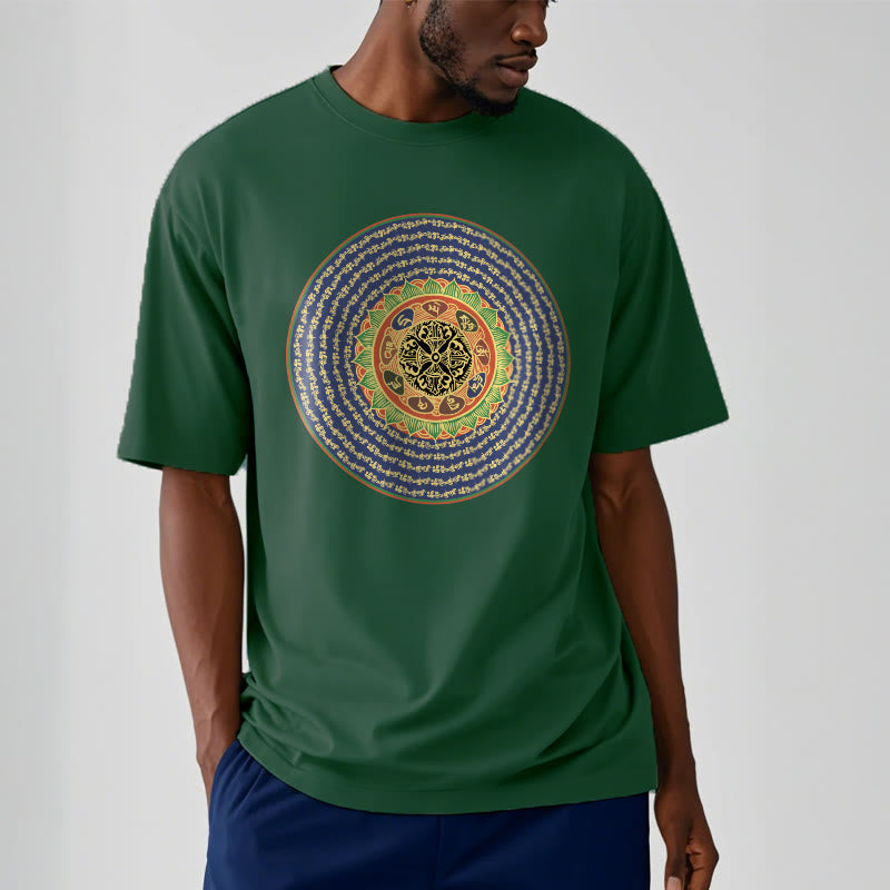 Buddha Stones 108 Om Mani Padme Hum Mantra Sanskryt Tee - image 10