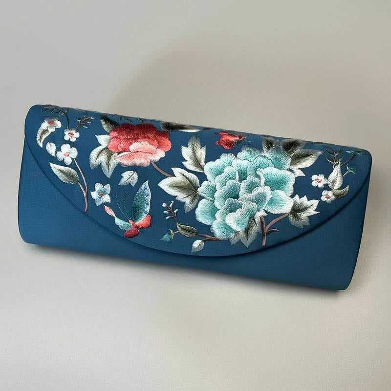 Buddha Stones Piwonia Tulipan Su Haft Ślub Zakupy Torebka Torebka Torebka Crossbody