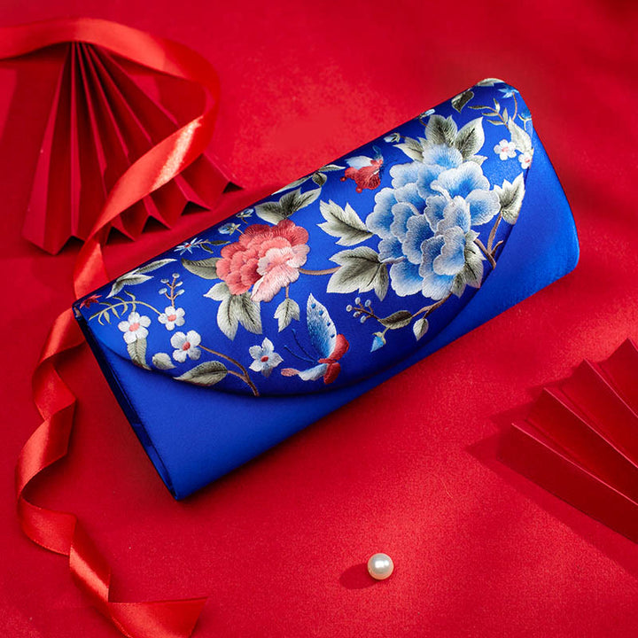 Buddha Stones Piwonia Tulipan Su Haft Ślub Zakupy Torebka Torebka Torebka Crossbody