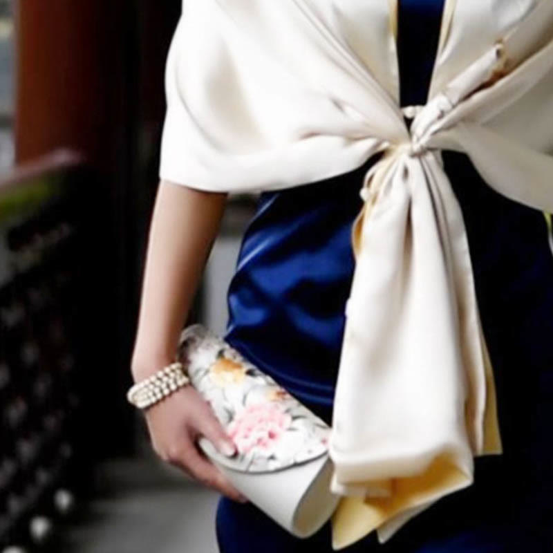 Buddha Stones Piwonia Tulipan Su Haft Ślub Zakupy Torebka Torebka Torebka Crossbody