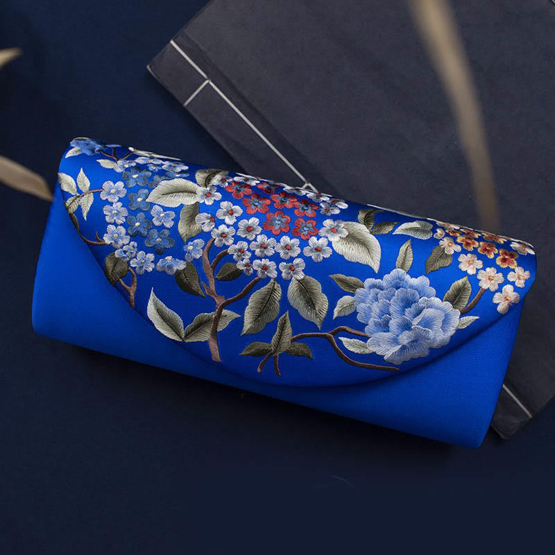 Buddha Stones Hortensja Su Haft Ślub Zakupy Portfel Torebka Torebka Crossbody