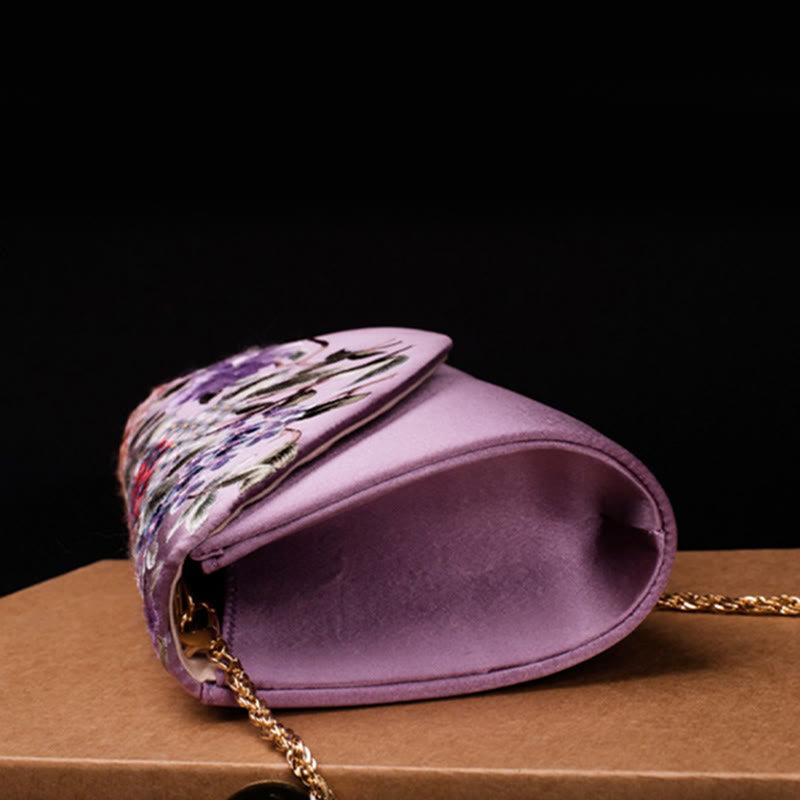 Buddha Stones Hortensja Su Haft Ślub Zakupy Portfel Torebka Torebka Crossbody