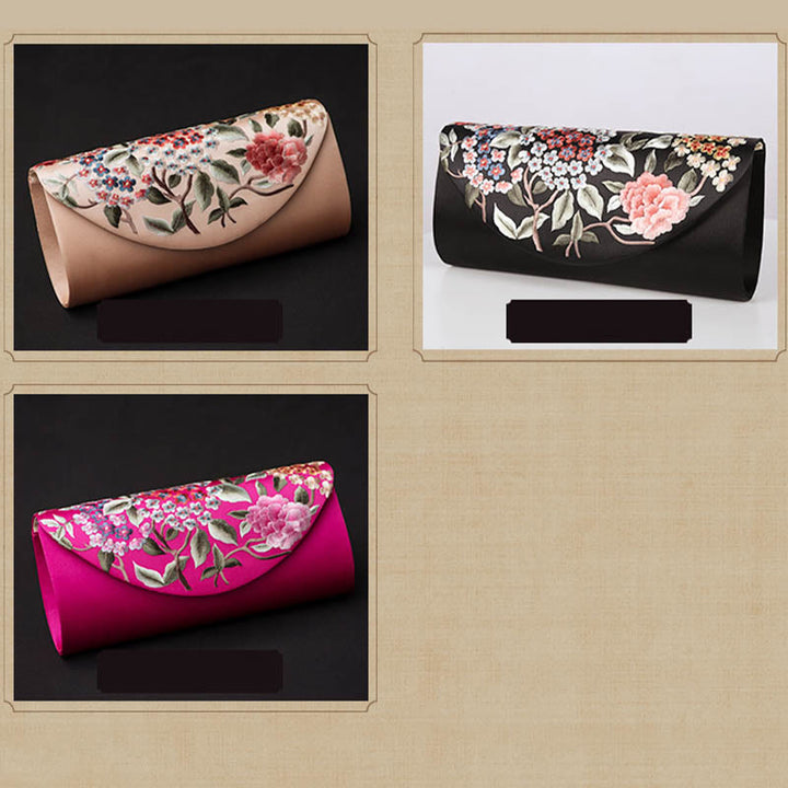 Buddha Stones Hortensja Su Haft Ślub Zakupy Portfel Torebka Torebka Crossbody