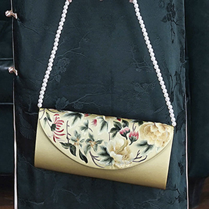 Buddha Stones Su Haft Ślubna Torebka na Zakupy Torebka Torebka Crossbody