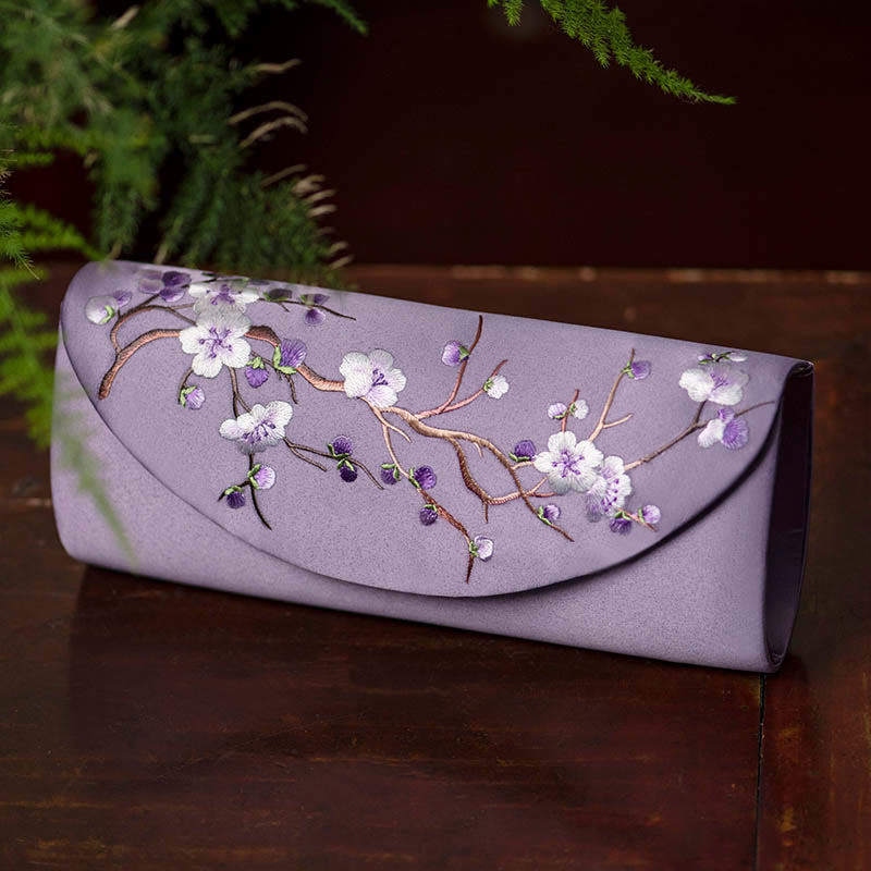 Buddha Stones Plum Bossom Tulip Su Haft Ślubna Torebka na Zakupy Torebka Torebka Crossbody