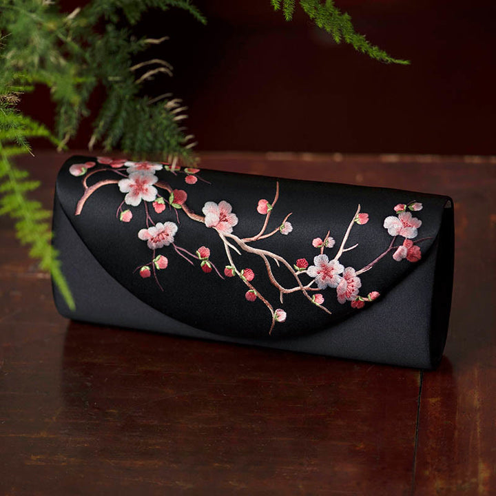 Buddha Stones Plum Bossom Tulip Su Haft Ślubna Torebka na Zakupy Torebka Torebka Crossbody