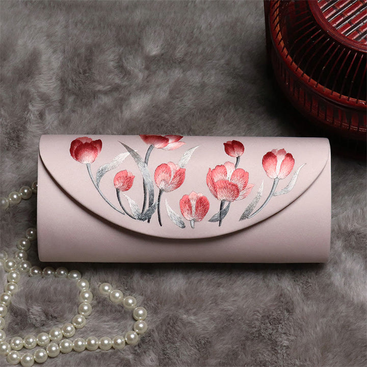 Buddha Stones Tulipan Su Haft Ślub Zakupy Torebka Torebka Torebka Crossbody