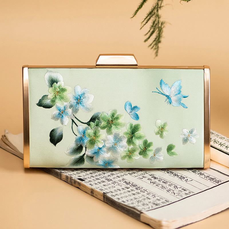 Buddha Stones Goździk Piwonia Begonia Su Haft Ślub Zakupy Torebka Torebka Torebka Crossbody