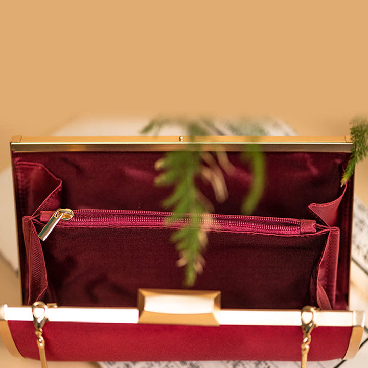 Buddha Stones Goździk Piwonia Begonia Su Haft Ślub Zakupy Torebka Torebka Torebka Crossbody