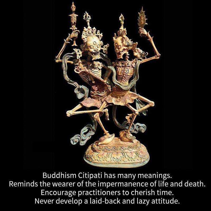 Buddha Stones Akceptują Nietrwałość Życia Pan Trupów Czaszki Lasu Koszulka T-shirt