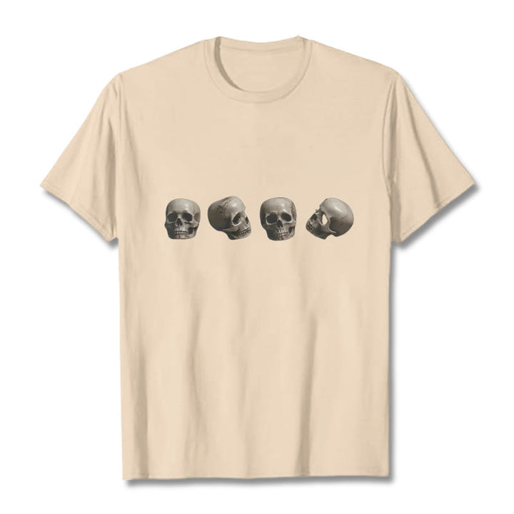 Buddha Stones Tybetańskie Władca Trupów Las Czaszki Wzór Koszulka T-shirt - For - 2XL - image 19