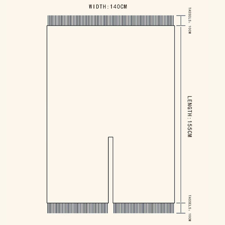Buddha Stones Tybetański Geometryczny Okrągły Wzór Mandali Chwosty Szal Jesień Zima Przytulny Szalik Otulacz Z Kieszeniami - image 46