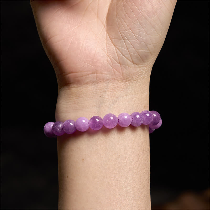 Bransoletka z Buddha Stones Lepidolite Inner Peace - image 4