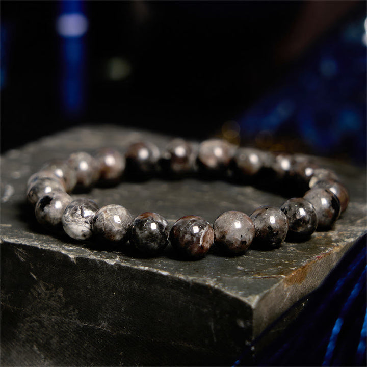 Bransoletka kreatywna z Buddha Stones Yooperlite