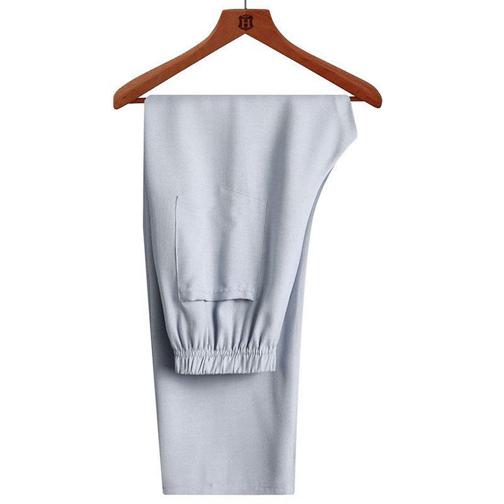 Buddha Stones, 2-częściowy zestaw Tang Suit, jednolity kolor, męska koszula z długim rękawem i spodniami, zapinana na guziki żaby - image 13