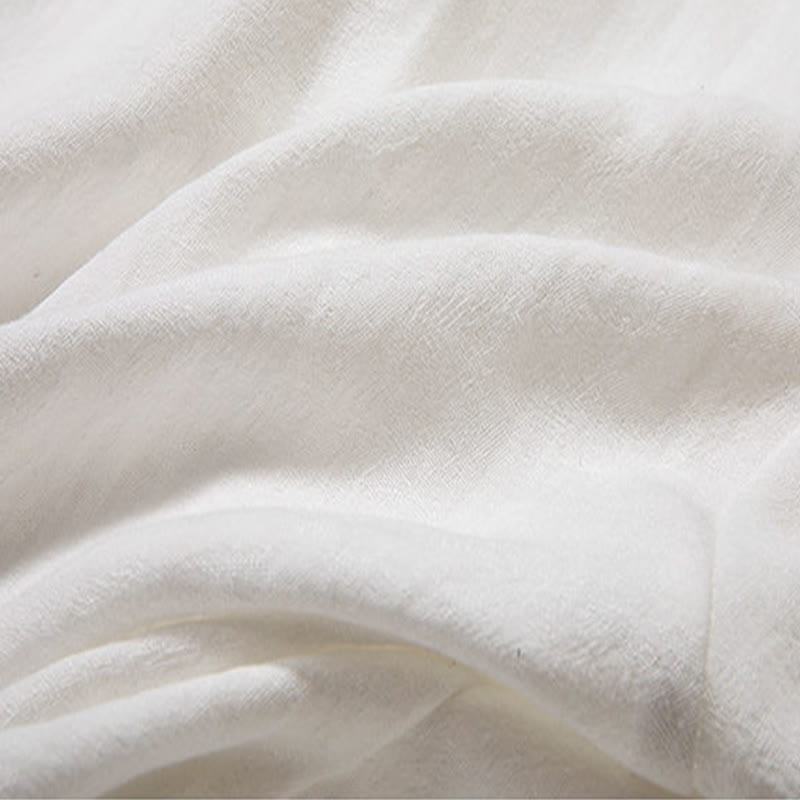 Koszula męska z długim rękawem i dekoltem w serek Buddha Stones Zen Clothing - image 9