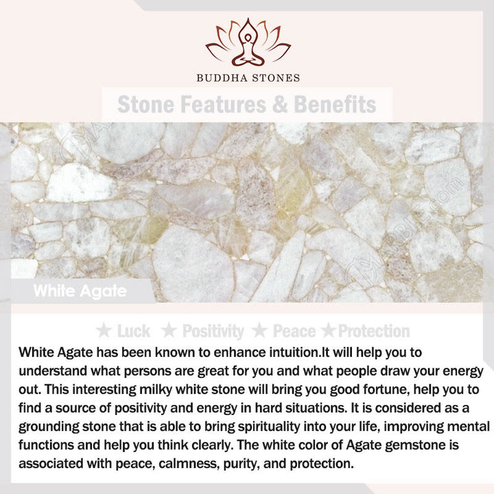 Buddha Stones Naturalny Biały Agat Hetian Jade Pokoju Klamra Pomyślne Chmury Pozytywna Bransoletka Bangle
