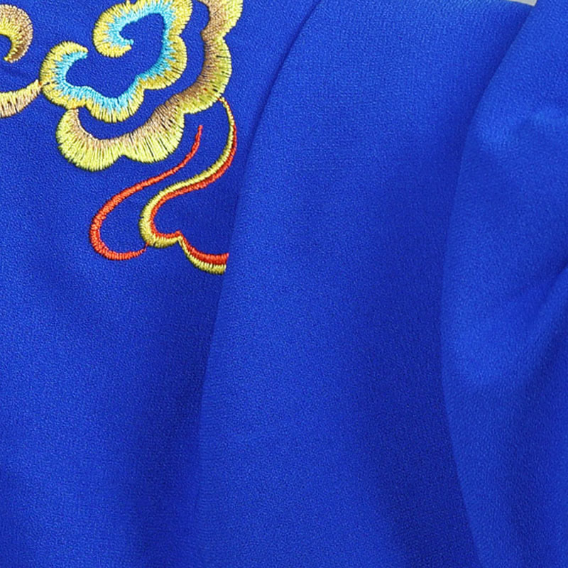 Buddha Stones 2 szt. Jesień Kolorowe Pomyślne Chmury Tai Chi Medytacja Qigong Zen Praktyka Unisex Zestaw Ubrań Bawełnianych