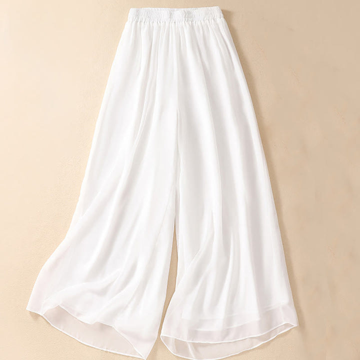 Buddha Stones damskie haftowane kwiaty żaba-guziki koszula sukienka szerokie nogawki spodnie - image 16